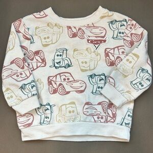 Disney Cars Crewneck Sweatshirt - Multi Car Print